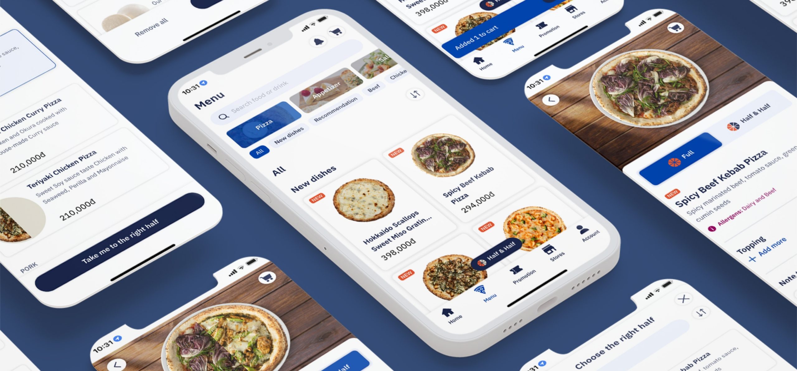 Case Study: Pizza 4Ps - UI/UX for Delivery Online Application.