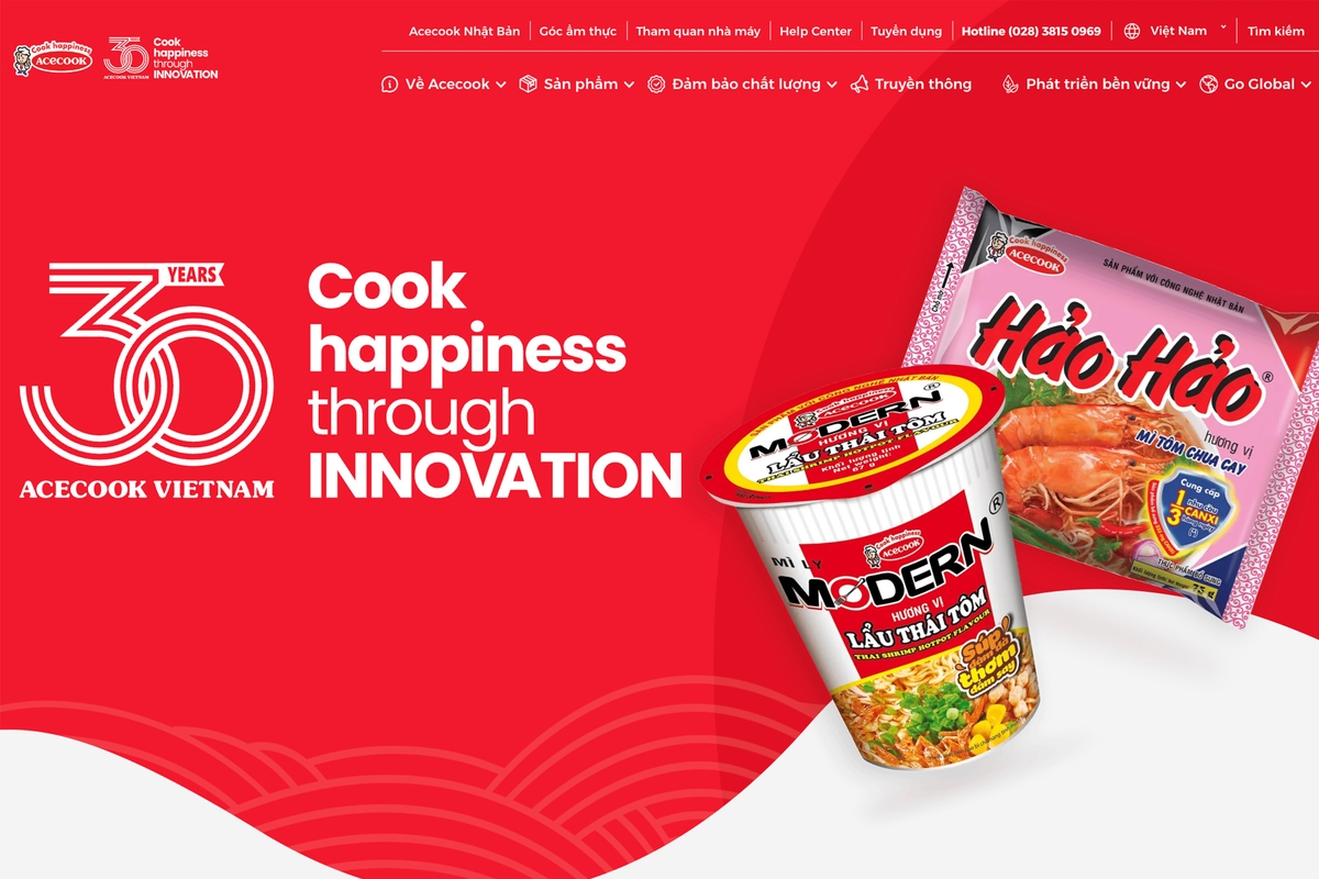 Acecook Vietnam エースコックベトナムオフィシャルサイト