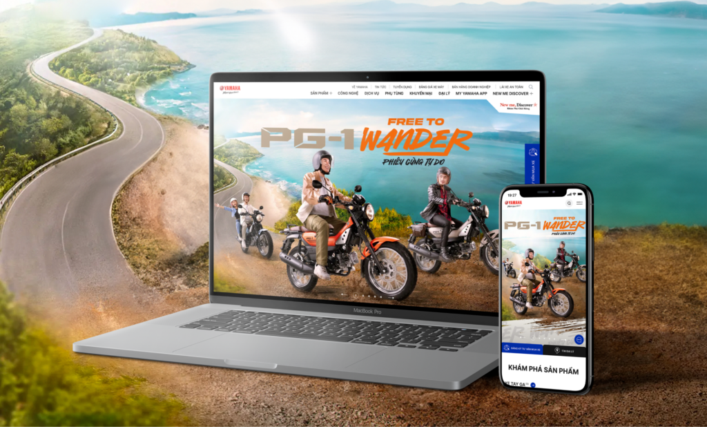 Yamaha Motor Việt Nam: Cải tiến website để chinh phục thế hệ GenZ