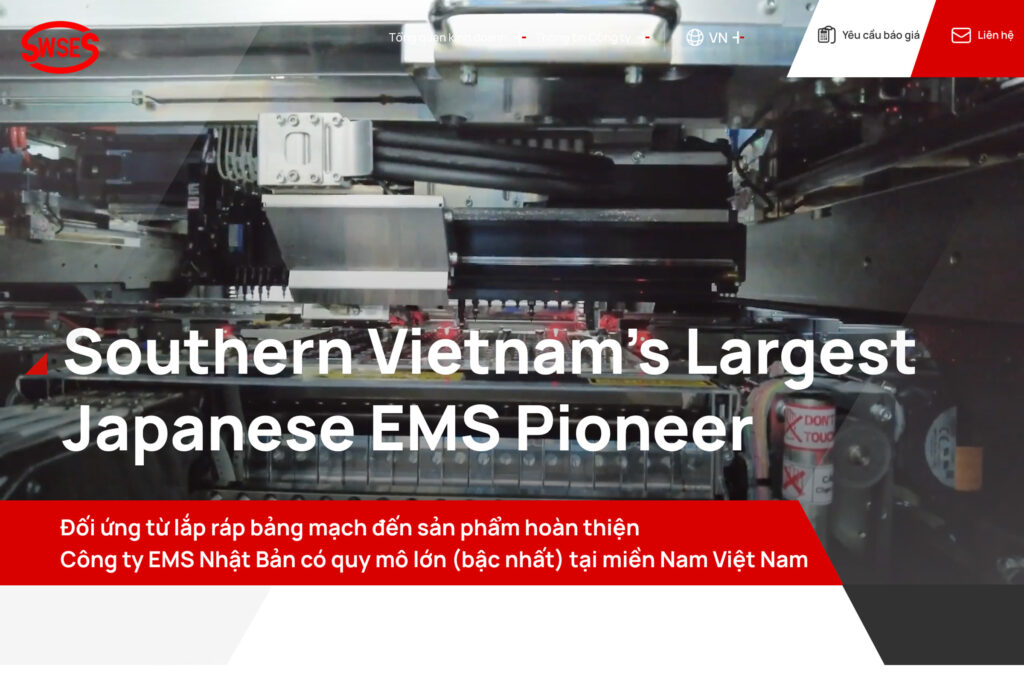 精密機械施工EMS「Wonderful saigon Electric
