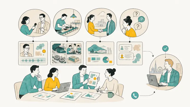 Build content from first-hand expertise