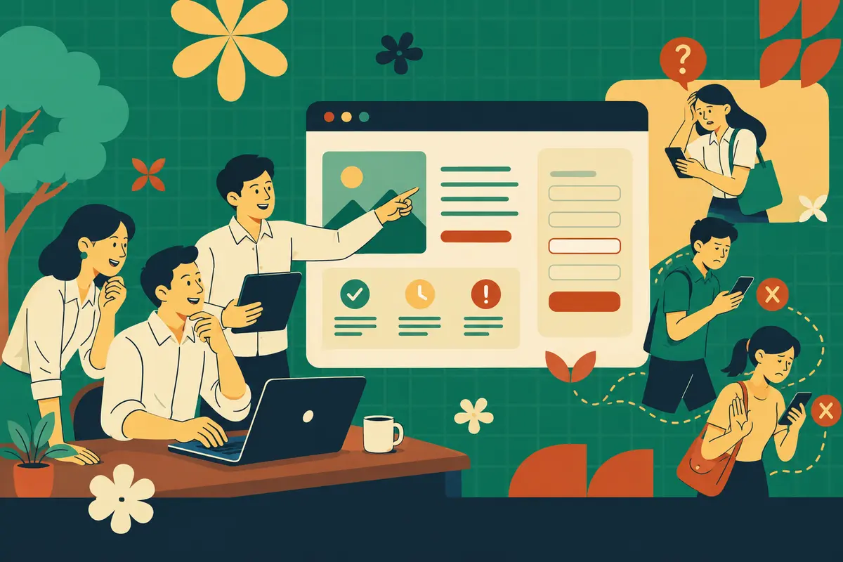 7 dấu hiệu website doanh nghiệp đang làm mất khách hàng tiềm năng